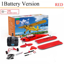 Load image into Gallery viewer, 2025 New Hot 2.4G RC Plane WLtoys A160 Upgraded Version Red 5CH 3D/6G Fixed Wing Aircraft Brushless Motor Outdoor Toys For Gift
