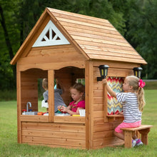 Load image into Gallery viewer, Aspen All Cedar Wooden Playhouse, Country Style, Dutch Front Door
