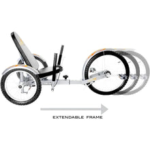 Load image into Gallery viewer, Triton Pro Adult Tricycle. Recumbent Trike. Adaptive 3-Wheel Bike
