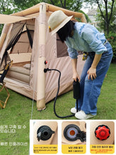 Load image into Gallery viewer, Lohascamping Camping Large Air Tent for 4-5 people Air shelter Dome tent Family Hiking  inflatable One-touch tent
