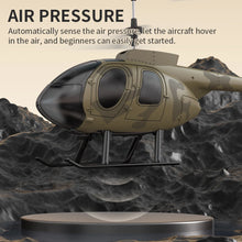 Load image into Gallery viewer, MD500 Scale RC Helicopter 6-Axis Gyro Stabilized Easy One-Click Takeoff/Landing Remote Control Aircraft Model Toys for Boys Gift
