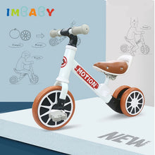 Load image into Gallery viewer, IMBABY Baby Balance Bike Adjustable Seat Tricycle Scooter Baby Walkers Ride-on Car Skateboards for Children Ride-on Toys
