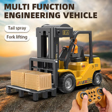 Load image into Gallery viewer, RC Construction Engineering Lifting Toy Warehouse Truck Vehicle
