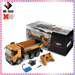 Remote-controlled Soil Dump Truck Engineering Loading