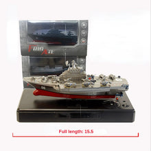 Load image into Gallery viewer, RC Battleship Cruiser Mini Children&#39;s Electric Charging Boy Water Toy Boat
