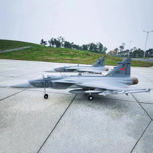 Load image into Gallery viewer, Flyfans 6CH Swedish Air Force/Czech Republic/Hungarian air force/NATO  Tiger JAS-39 Gripen 70mm RC EDF Jet KIT Model Airplane
