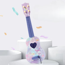 Load image into Gallery viewer, Sanrio Anime Kuromi My Melody Ukulele Guitar Cartoon Mini 4 Strings Kids Kawaii Children Educational Learning Musical Instrument
