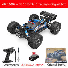 Load image into Gallery viewer, MJX16207 16208 1/16 RC Car 70KM/h Brushless HYPER GO 2.4G 4WD Racing Car Off-Road Remote Control RC Truck Hobby Toy
