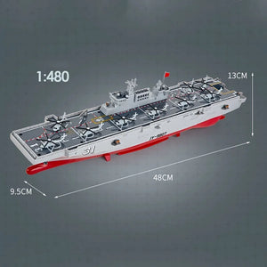 Electric Remote Control Battleship Model Finished Product Aircraft Carrier