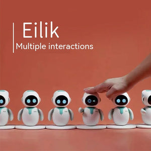 Eilik Smart Pet Robot Ai Emotional Interaction Companion Pet Robot Long Battery Life Gifts For Desktop Toy Home The Robot Woman