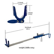 Load image into Gallery viewer, Hunting Slingshot Stainless Steel Professional Powerful Slingshot with 12 Strands of Rubber Band Outdoor Shooting Sling Shot New
