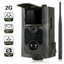 Load image into Gallery viewer, 2G SMS SMTP Trail Camera Photo Traps Cellular Mobile Hunting Wildlife Cameras HC550M Wireless Surveillance Cams
