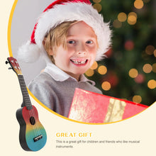 Load image into Gallery viewer, Music Cartoon Ukulele Child Musical Instruments for Starter Wood Kids Guitar Toys
