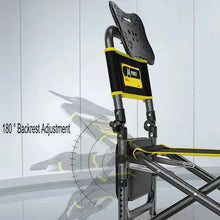 Load image into Gallery viewer, Outdoor Fishing Chair Fishing Tackle Seating Fishing Stool Multi-functional Durable Adjustable Comfortable Aluminum Alloy Chair
