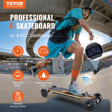 Load image into Gallery viewer, VEVOR Electric Skateboard with Remote 25 Mph Top Speed Skateboard 3 Speed Easy Carry Handle Design Suitable for Adults &amp; Teens
