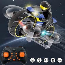 Load image into Gallery viewer, Flying High Speed RC Motorcycle One Key Switch Stunt 2.4G
