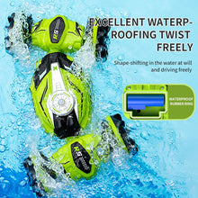 Load image into Gallery viewer, JJRC RC Car Amphibious Stunt Off Road Climbing 1:16 Water Land 4WD Remote Control Racing Car All Terrain Waterproof Toy For Kids
