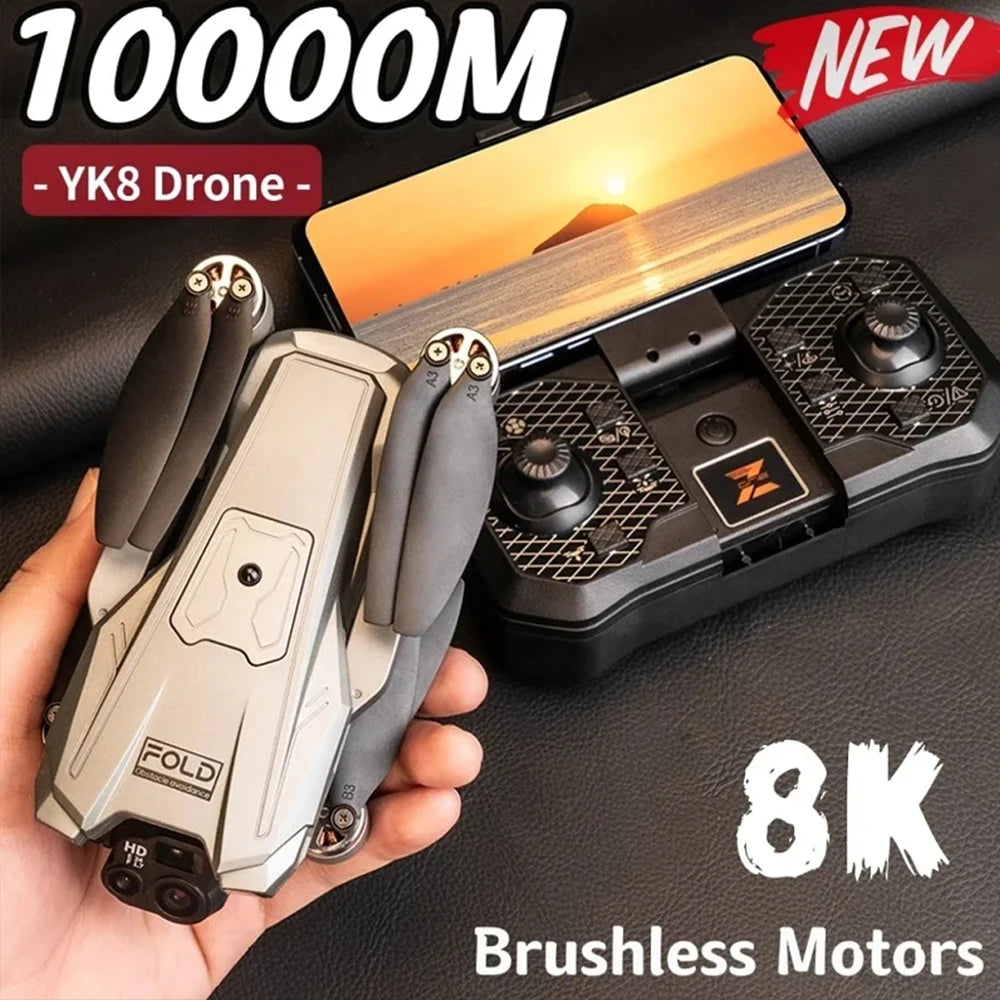 YK8 RC Helicopter 8K Professional HD Camera Wide Angle – Crazy RC Toys