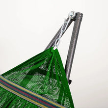 Load image into Gallery viewer, Hammock,Collapsible Steel Stand 450 lbs Capacity &amp; Carrying Case,Portable  Adjustable,Perfect for Camping Beach Summer Patio
