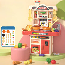 Load image into Gallery viewer, Children Play House Toy Simulation Kitchen Table with Sound Kids
