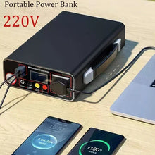 Load image into Gallery viewer, 220V Korean Style Power Bank 300W External Power Bank 90Ah Home Outdoor Camping Lifepo4 Power Supply System Notebook Wholesale
