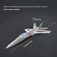 Load image into Gallery viewer, KEPAQI RC Plane 70cm Wingspan F18 64mm Ducted Remote-Controlled Fighter Epo Fixed Wing Diy Assembly Model Airplane Toy Gift
