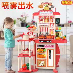 Children's Simulation Kitchen Toy 95cm Large Play House