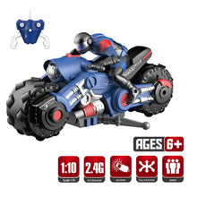 Load image into Gallery viewer, Rc Motorcycle Toys for Boys Electric Drift Rotate  Stunt Bike
