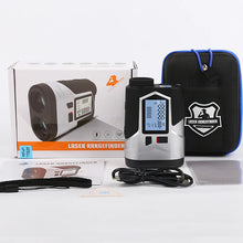 Load image into Gallery viewer, Rechargeable Golf Laser Rangefinder 650m with Slope Adjusted Flag-Lock Vibration Distance Meter Telescope Hunting
