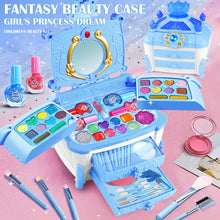 Load image into Gallery viewer, Kids Play Real Washable Makeup Kit Cosmetics Toys Gift
