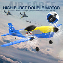 Load image into Gallery viewer, Rc Planes 3 Channels Remote-controlled Aircraft Dual Motor Control
