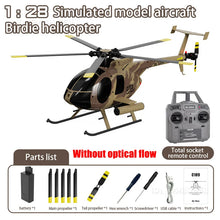 Load image into Gallery viewer, C189 1/28 RC Helicopter 6CH 6-axis Gyro Remote Control Model One-click Takeoff/landing 2.4G Transmitter Aircraft Kid Adult Toy
