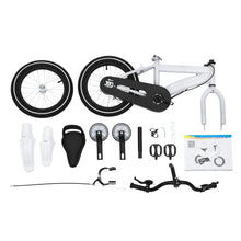 Load image into Gallery viewer, Kids Bike 14 Inch Kids Bicycle High Carbon Steel Frame with Removable Training Wheels Double Brake Bicycle Seat
