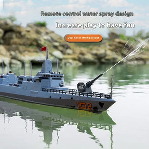 Rc Remote Control BattleShip Summer Explosion Toy Boy Birthday Gift