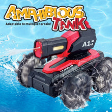 Load image into Gallery viewer, Amphibious Long-Range RC Toy: Water-Spraying, 360° Spinning, Auto Water-Filling Off-Roader – Sleek, Cool Electric Fun for Kids
