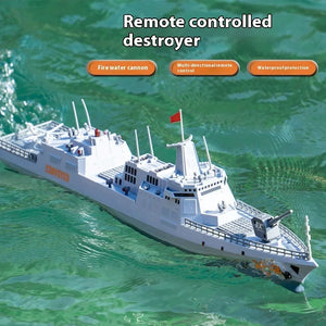 Rc Remote Control BattleShip Summer Explosion Toy Boy Birthday Gift