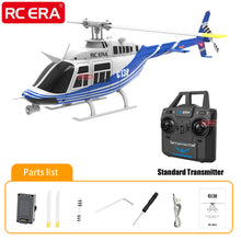 Load image into Gallery viewer, RC ERA C138 BELL 206 Jet Ranger 6-axis Gyro Stabilized Altitude Hold 4ch RC Helicopter Aircraft Hobby for Adults -RTF
