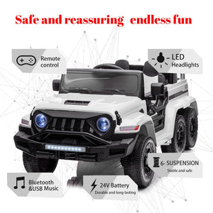 2 Seater Electric Ride On Truck Car with Remote Control