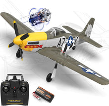 Load image into Gallery viewer, Volantex 500mm F4U Corsair Remote Control Airplane Aircraft Combat Xpilot Stabilization Aerobatics / 6 Axis Gyro 4CH P51D
