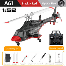 Load image into Gallery viewer, A61 RC Helicopter 2.4G 6-Aixs Gyroscope 4CH Altitude Hold Optical Flow Remote Control Helicopter Toys For Kid Adult
