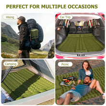 Load image into Gallery viewer, Double Sleeping Pad for Camping Self-Inflating Mat Sleeping Mattress with Pillow for Hiking Outdoor 2 Persons Travel Bed Air Mat
