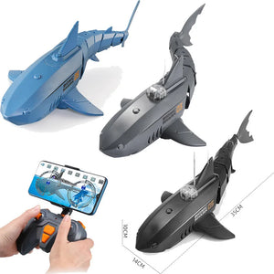 Rc Submarine With 480p Camera Underwater Boat Toy