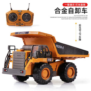 RC Alloy Brand Remote Control Excavator 1/20 Diecast Digger