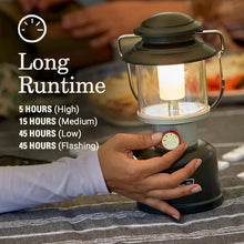 Load image into Gallery viewer, Classic Reaching 400/800L LED Lantern, Impact &amp;-Resistant Lantern with Carabiner Handle &amp; Charging Ports, Great for Ca
