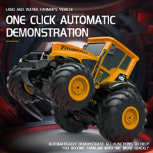 Load image into Gallery viewer, JHD For JJRC C8829 RC Car All Terrain Amphibious RC Farmer Car 2.4G Full Scale Electric Remote Control Car with Training Wheels
