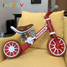 Load image into Gallery viewer, IMBABY Baby Balance Bike Adjustable Seat Tricycle Scooter Baby Walkers Ride-on Car Skateboards for Children Ride-on Toys
