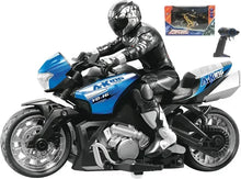 Load image into Gallery viewer, High Speed Remote Control RC Stunt Motorbike 360 degree Rotation drift Car 60mins Drive Racing Motorbike RC Motorcycle Toy model

