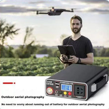 Load image into Gallery viewer, Lifepo4 220V Korean Style Power Bank 300W External Power Bank 90Ah Home Outdoor Camping Power Supply System Notebook Wholesale
