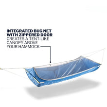 Load image into Gallery viewer, Outdoor hammock, portable - integrated insect net - suitable for camping, hiking, backpacking, holidays or beaches, hammock
