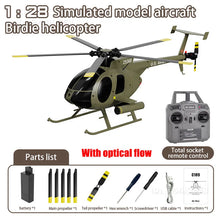 Load image into Gallery viewer, C189 1/28 RC Helicopter 6CH 6-axis Gyro Remote Control Model One-click Takeoff/landing 2.4G Transmitter Aircraft Kid Adult Toy
